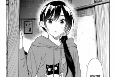 Lectura de Manga Kanojo, Okarishimasu (Rent A Girlfriend) Chapitre 389 Scan VF, Le baiser de Chizuru fait fondre