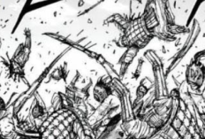 Spoiler dan Link RAW Manga Kingdom Chapter 858 Bahasa Indonesia, Empat Unit Besar Pasukan Membantai dengan Brutal