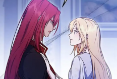 Spoiler dan Link Baca Manhwa The Fake Saintess Awaits Her Exit Chapter 57 Sub Indo, Yvelina Gabisa Kabur Lagi