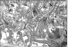 Sortie ! Lire le Berserk Manga Chapitre 381 en Français, a bataille devient de plus en plus passionnante