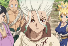 Nonton Anime Dr. Stone Season 3: New World (2023) Episode 19 Sub Indonesia, Perebutan Sejata Berhasil Didapatkan Yo Uei!