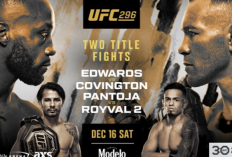Jadwal UFC Desember 2023 di Las Vegas : Daftar Acara Mendatang & Kartu Pertarungan Terupdate! McGregor Apakah Kembali?