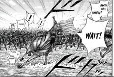 Lien RAW Lire le Kingdom Manga Chapitre 840 Scan VF, Les soldats commencent à tomber