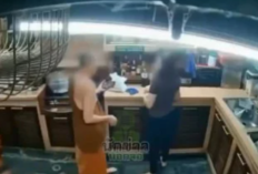 VIRAL! Video Tidak Senonoh Biksu Thailand di Meja Makan Bikin Gempar Media Sosial, Terciduk dari CCTV