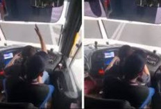 Video Sopir Bus Nyetir sambil Pangku Wanita Heboh, Operator Bus Langsung Pecat Pelaku!